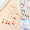 4-Piece Butterfly Jewelry Set